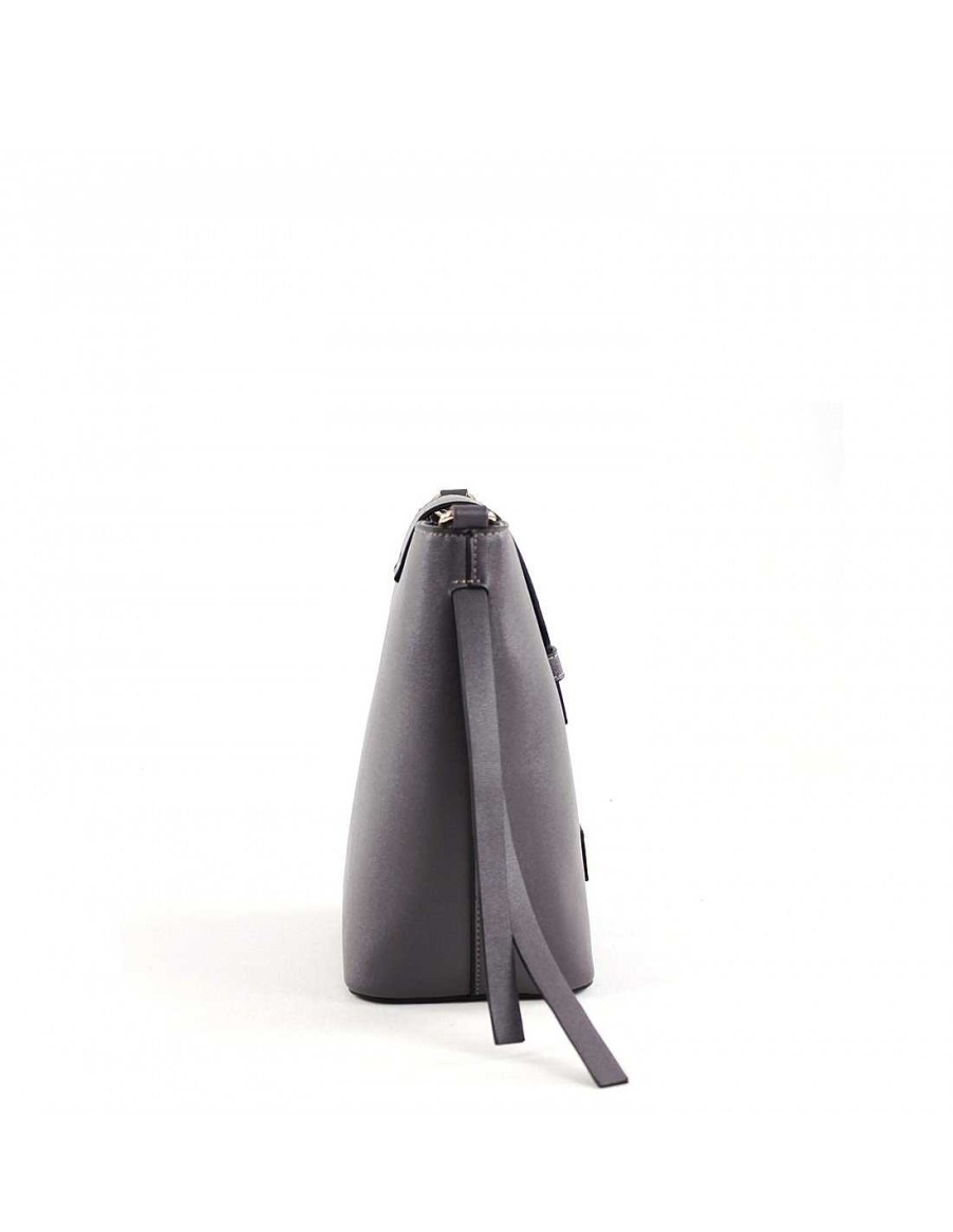 Bolsos FOR TIME | Bolso Bandolera Basic Large De For Time Gris