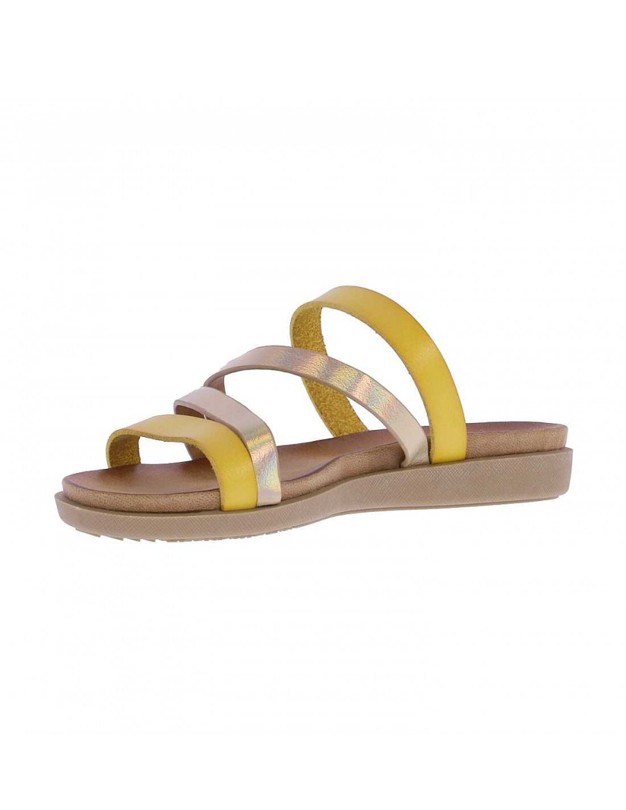 Calzado FOR TIME | Sandalia Ss8582 De For Time Amarillo