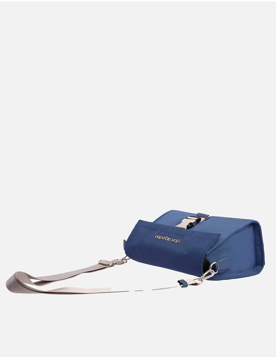 Bolsos DON ALGODON | Bolso Bandolera Para Mujer Don Algodon Serrana De Nylon Azul