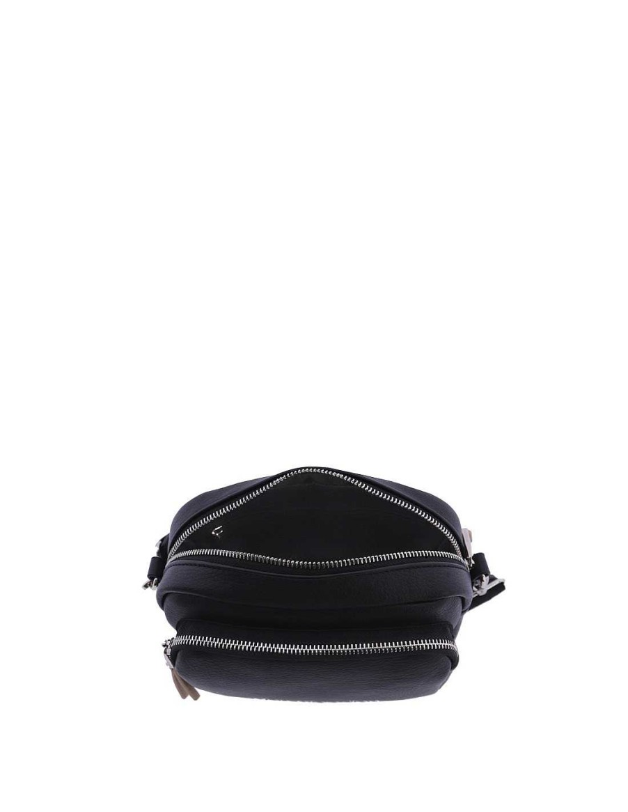 Bolsos DON ALGODON | Bolso Bandolera Para Mujer Don Algodon Gea De Piel Sintetica Negro