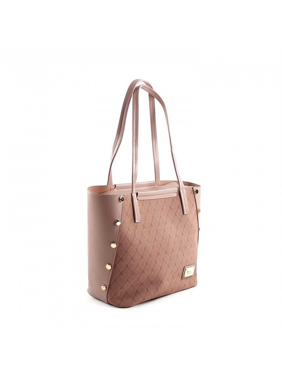 Bolsos EFERRI | Bolso Shopper Siena De Eferri Rosa