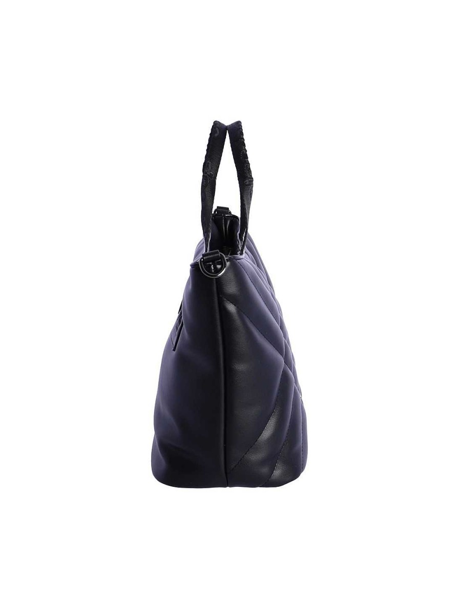 Bolsos DON ALGODON | Bolso Bandolera Para Mujer Don Algodon Edurne De Piel Sintetica Con Cremallera Negro