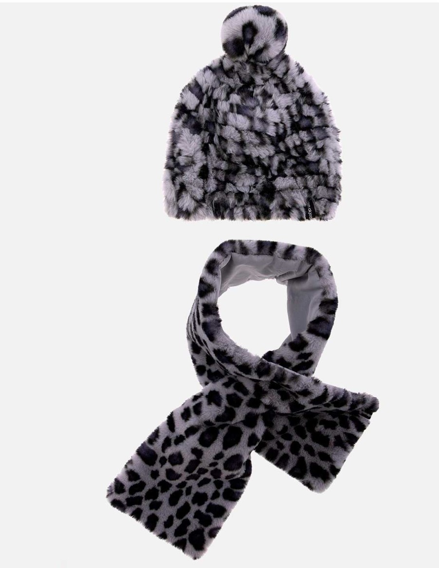 Complementos DON ALGODON | Pack Gorro Y Bufanda Matsi Para Mujer De Don Algodon Animal Print