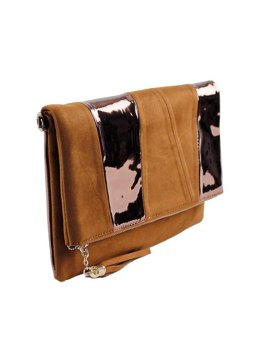 Bolsos EFERRI | Bolso De Fiesta Nuria De Eferri Marron