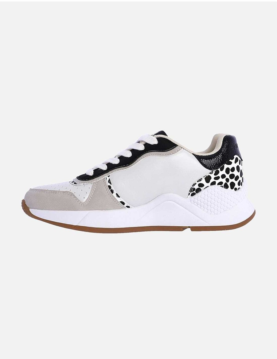 Calzado DON ALGODON | Zapatillas Deportivas Para Mujer Don Algodon Prisca De Piel Sintetica Multicolor