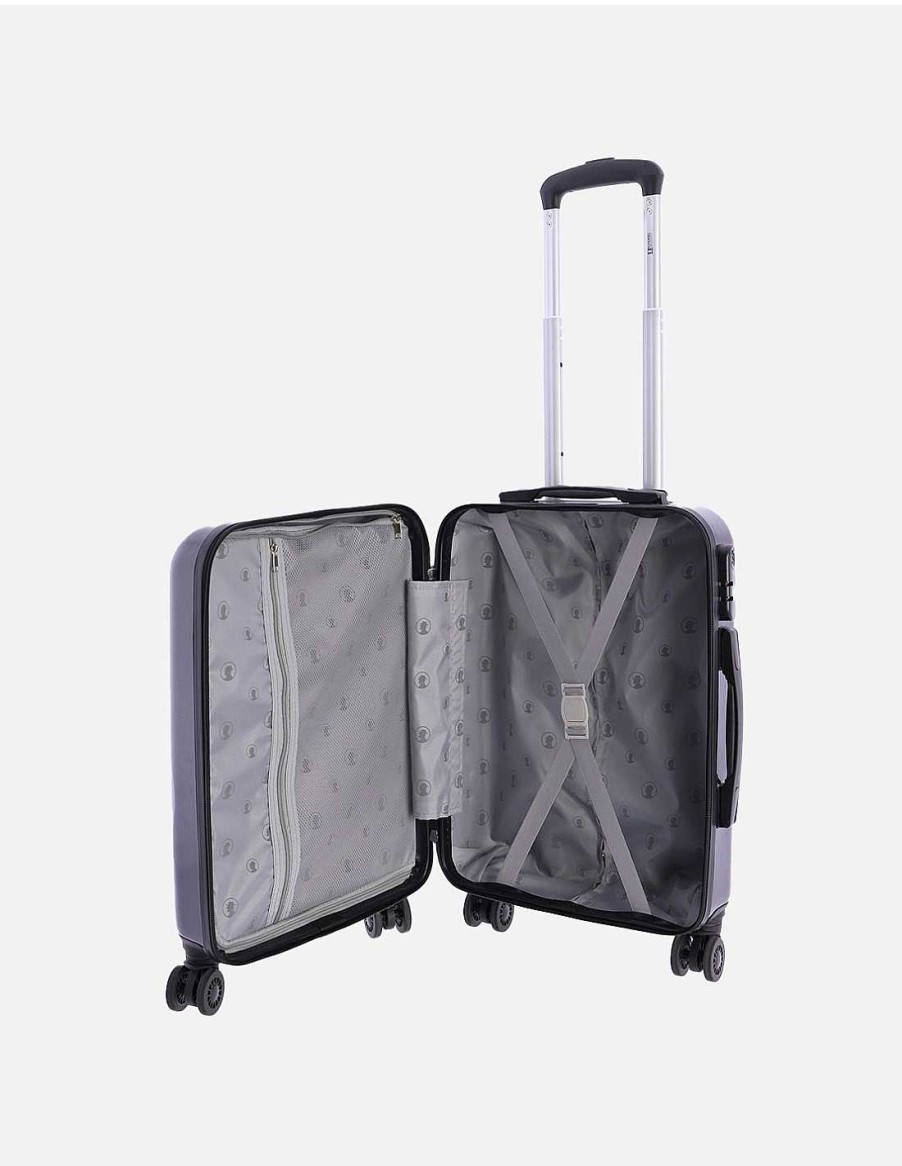 Complementos CORONEL TAPIOCCA | Coronel Tapioca - Maletas De Viaje Cabina - 55X40X20 - Maleta De Cabina Resistente Negro