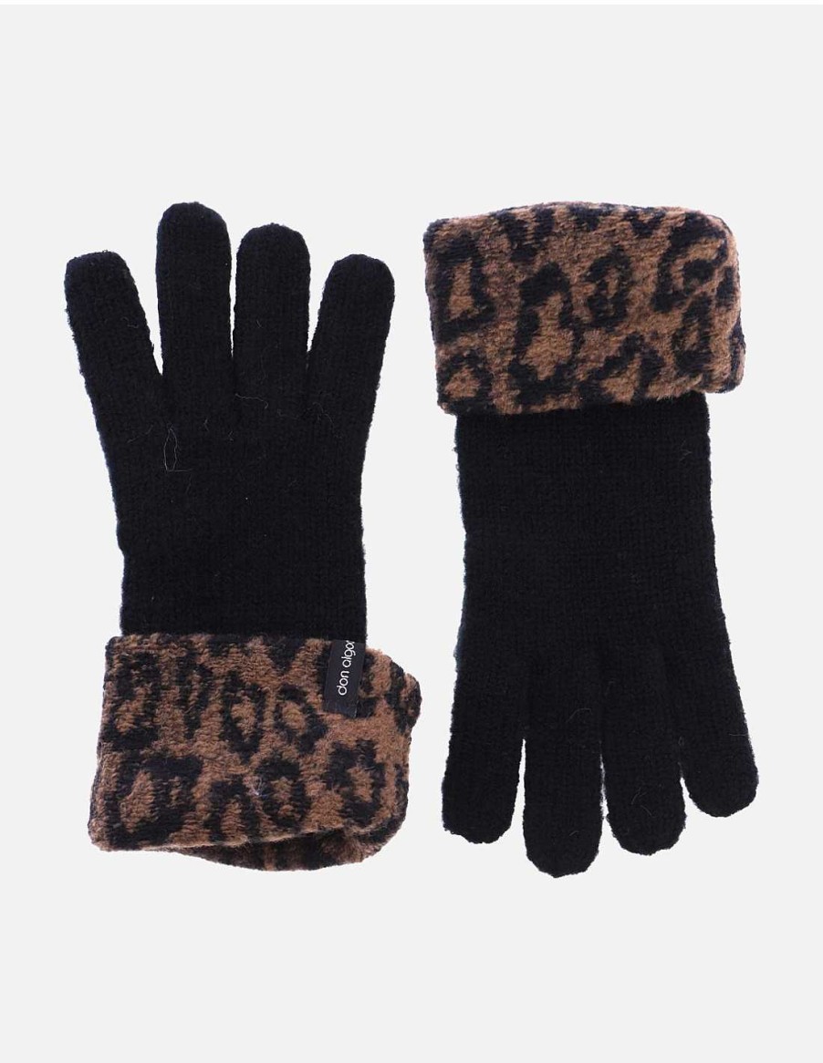 Complementos DON ALGODON | Pack Bufanda Y Guantes Risti Para Mujer De Don Algodon Animal Print