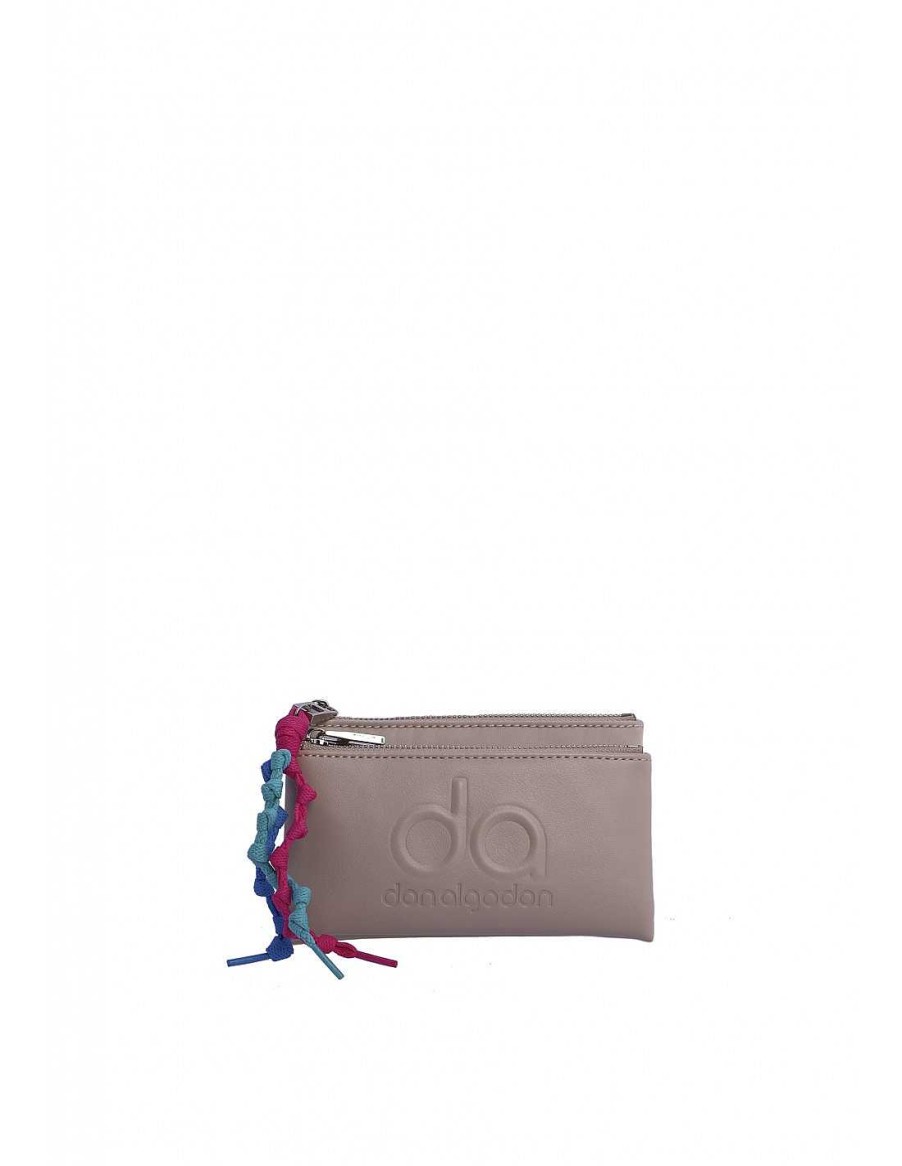 Carteras DON ALGODON | Monedero Para Mujer Don Algodon Jael De Piel Sintetica Beige