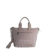 Bolsos DON ALGODON | Bolso De Mano Para Mujer Don Algodon Mirinda De Nylon Con Cremallera Beige