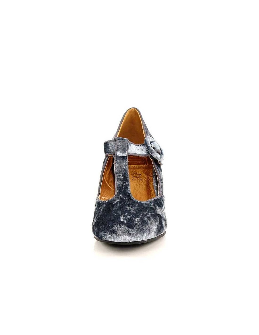 Calzado EFERRI | Zapato De Salon Santaella De Eferri Gris