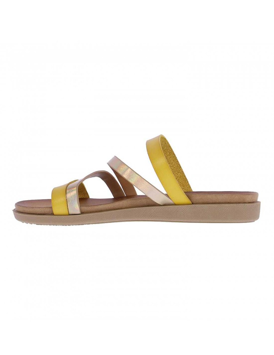 Calzado FOR TIME | Sandalia Ss8582 De For Time Amarillo