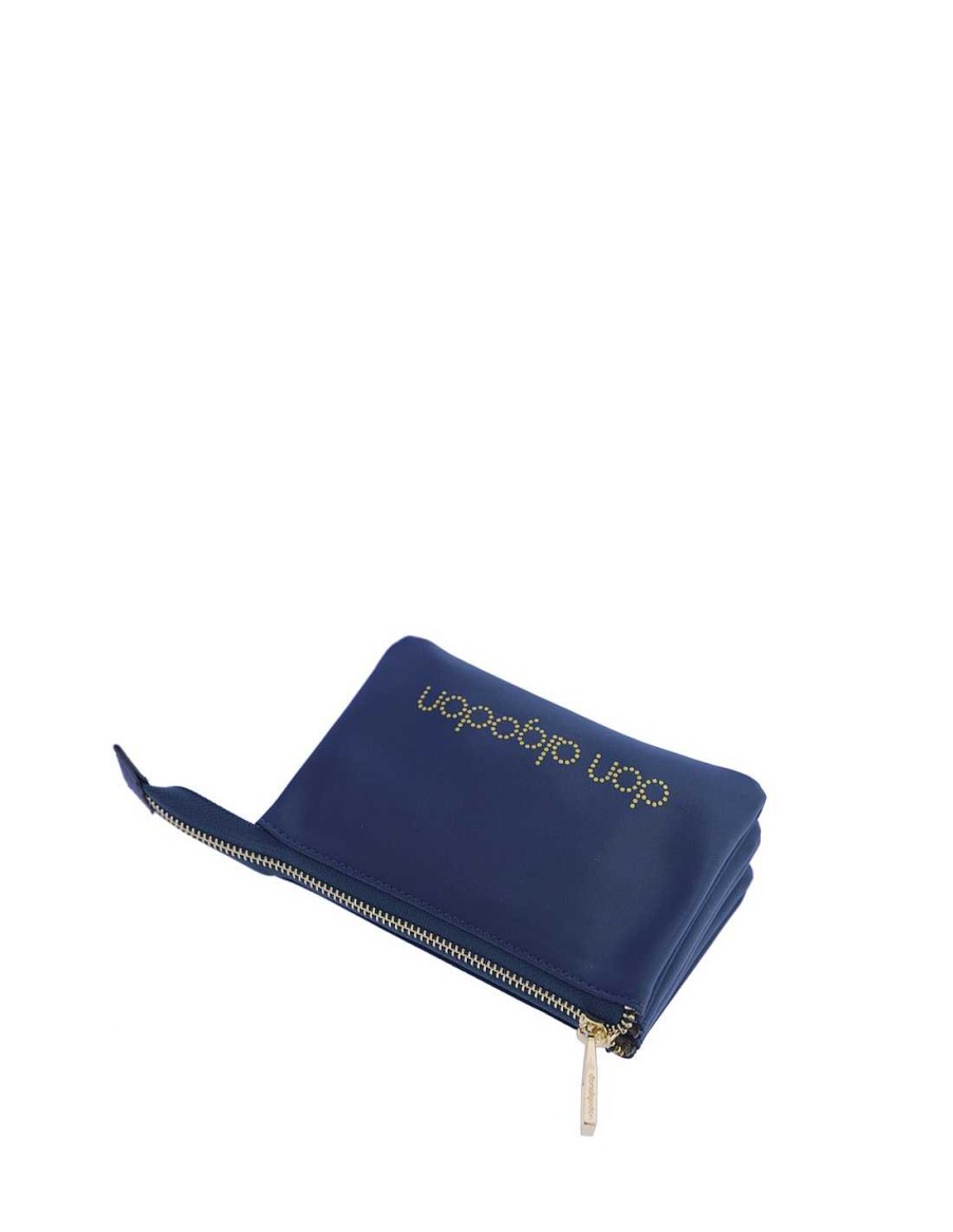 Carteras DON ALGODON | Monedero Para Mujer Don Algodon Varenius De Nylon Azul