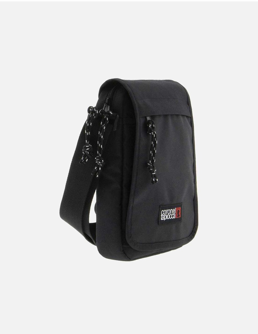 Hombre CORONEL TAPIOCCA | Bolso Bandolera Denim De Coronel Tapiocca Negro