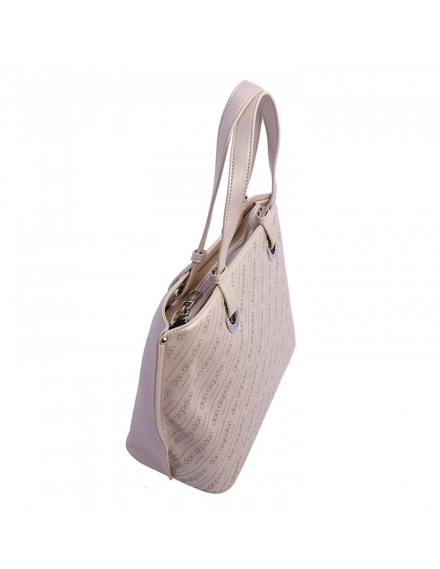 Bolsos DON ALGODON | Bolso De Mano Para Mujer Don Algodon Gene De Piel Sintetica Beige