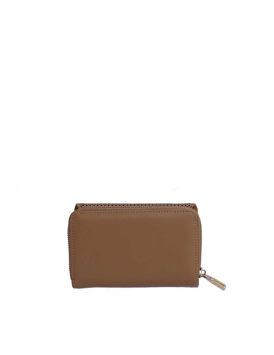 Carteras DON ALGODON | Monedero Para Mujer Don Algodon Jadira De Piel Sintetica Beige