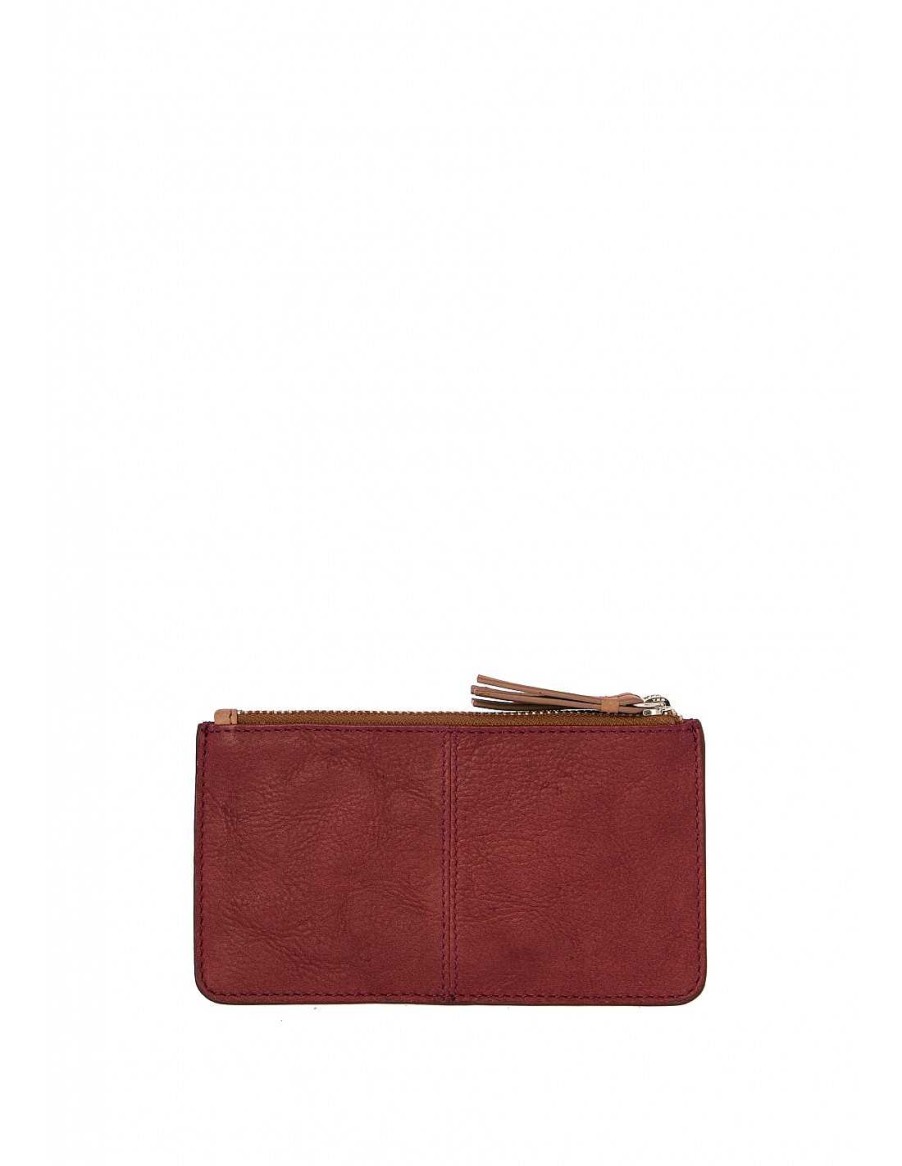 Carteras DON ALGODON | Cartera Monedero Wki4758 Piel Don Algodon Rojo