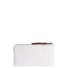 Bolsos DON ALGODON | Carteras Para Mujer Don Algodon Malva Con Cremallera Blanco