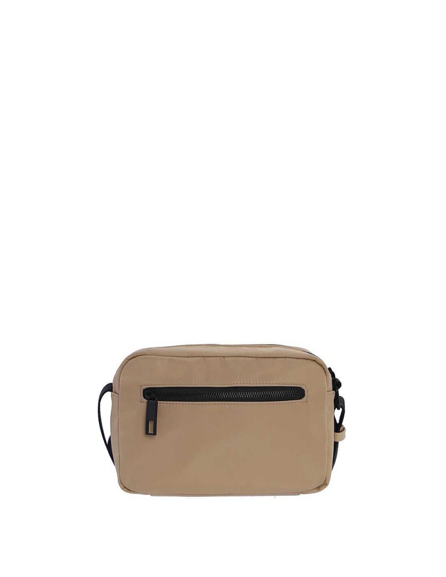 Bolsos CORONEL TAPIOCCA | Bolso Bandolera Para Mujer Coronel Tapiocca Perpetu De Nylon Con Cremallera Beige