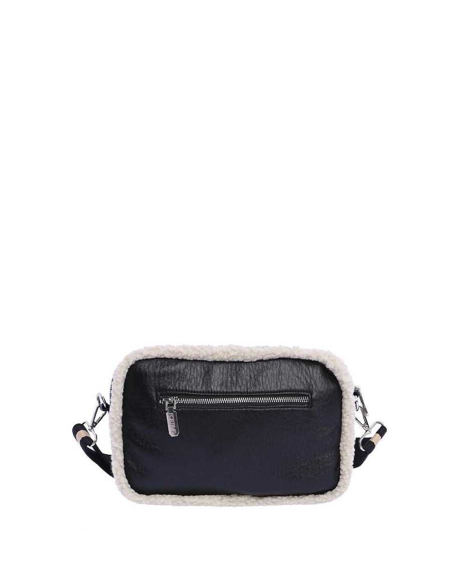 Bolsos FOR TIME | Bolso Bandolera Para Mujer For Time Hermione De Piel Sintetica Negro