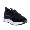 Calzado AMICHI | Zapatilla Deportiva Para Mujer Amichi Dafne De Nylon Y Pu Negro