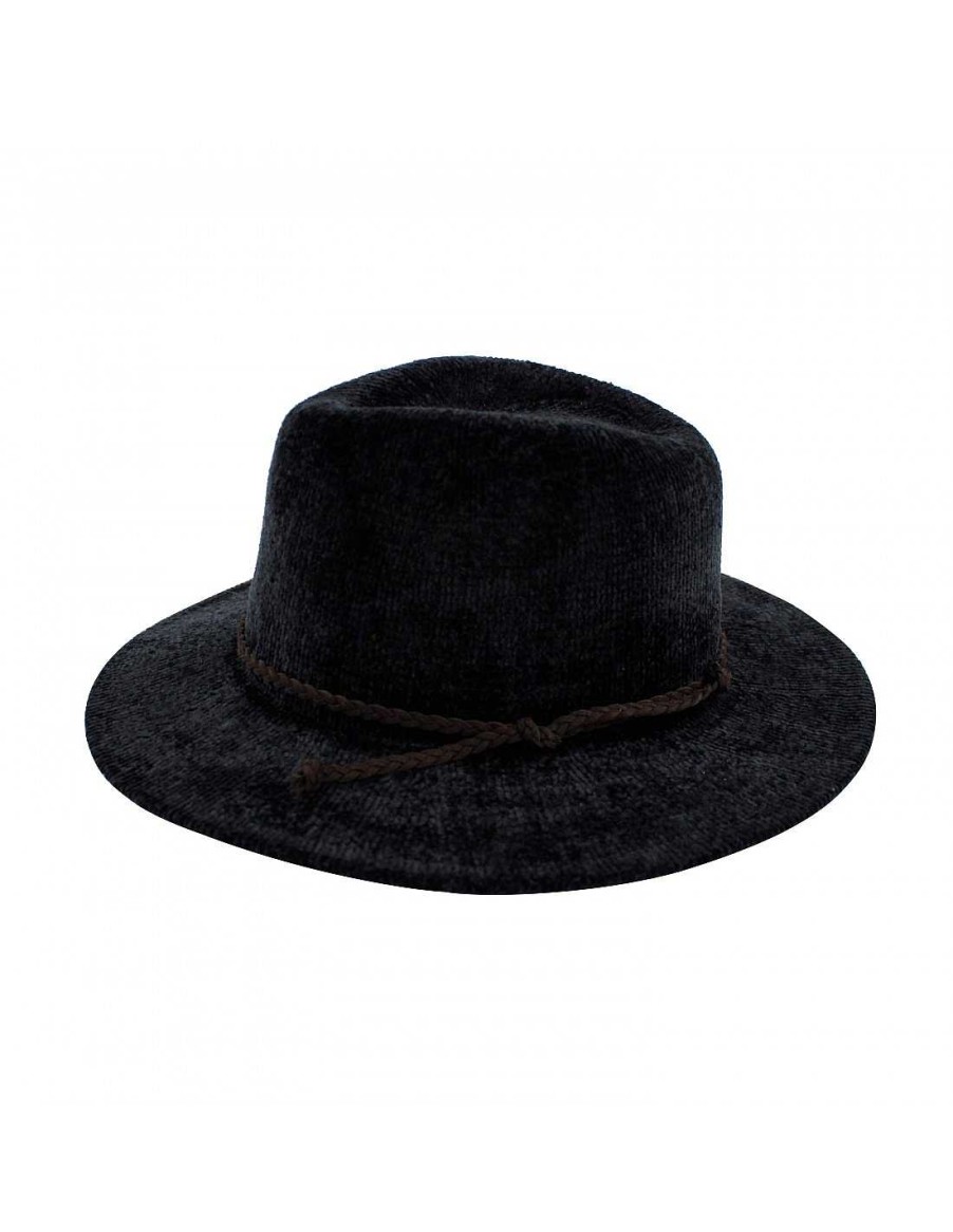 Complementos FOR TIME | Sombrero Panama Saishalday De For Time Negro