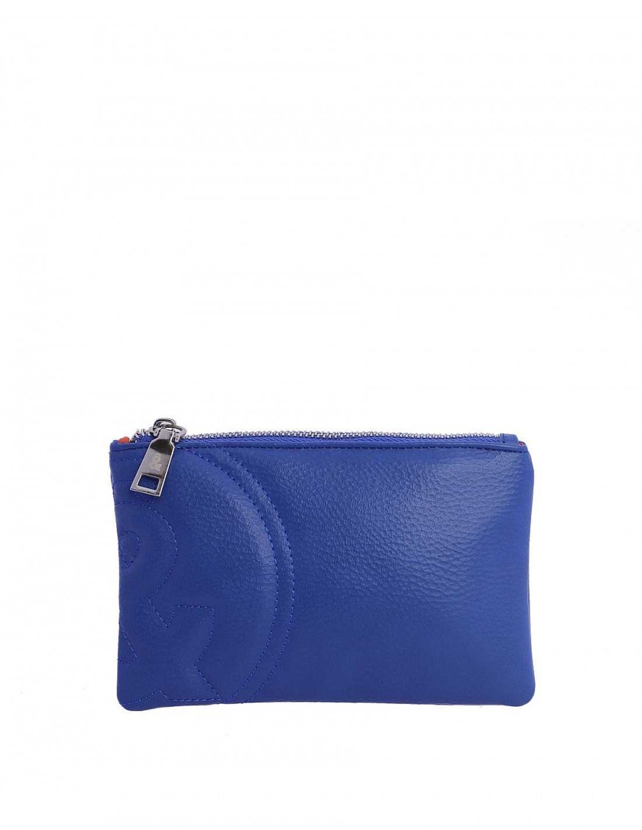 Carteras Fun&Basics | Monedero Para Mujer Fun And Basics Kila De Piel Sintetica Azul