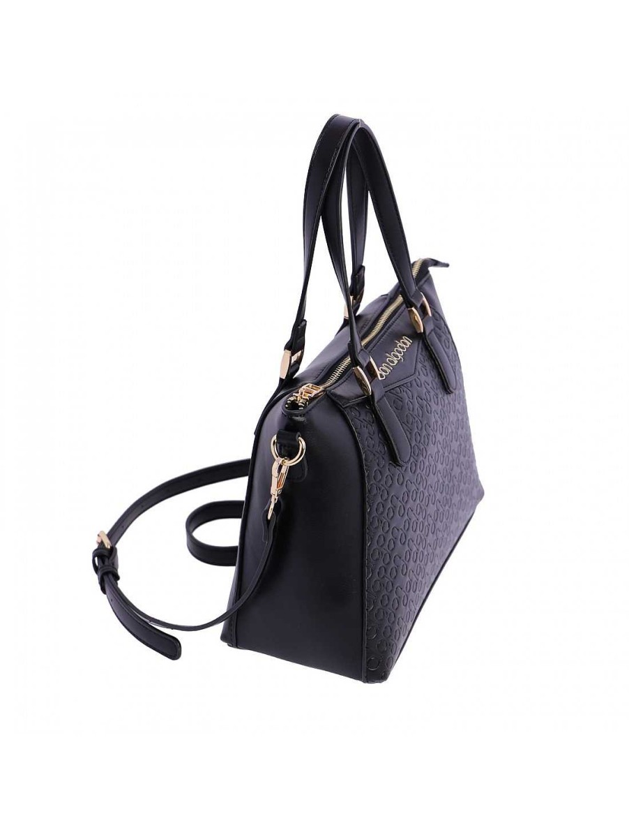 Bolsos DON ALGODON | Bolso De Mano Para Mujer Don Algodon Lola De Piel Sintetica Con Cremallera Negro