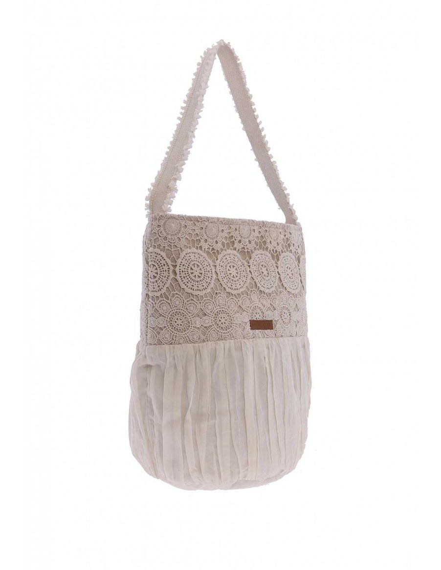 Bolsos DON ALGODON | Bolso Shopper Para Mujer Don Algodon Tula De Lona Beige