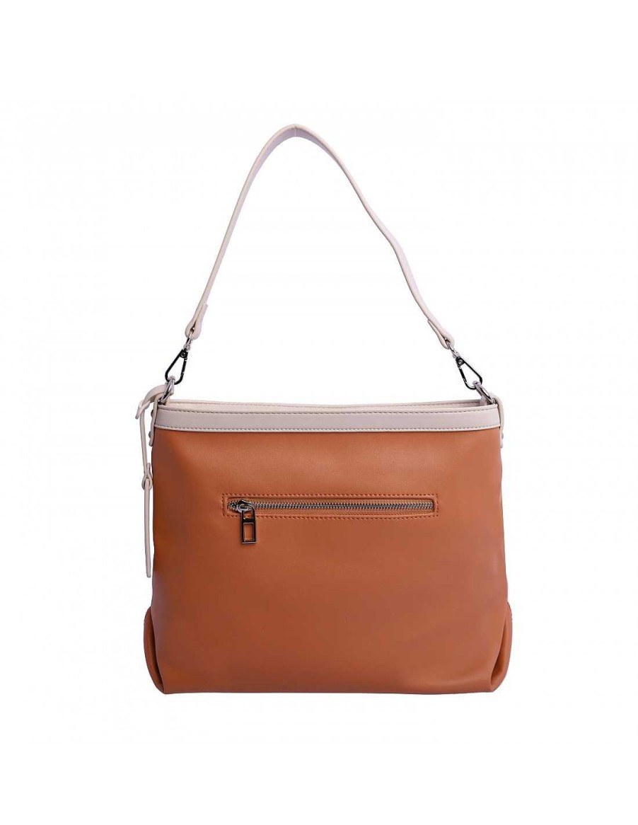 Bolsos DON ALGODON | Bolso Bandolera Para Mujer Don Algodon Gardenia De Piel Sintetica Naranja