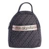 Bolsos DON ALGODON | Mochila Para Mujer Don Algodon Cristal Con Cremallera Negro