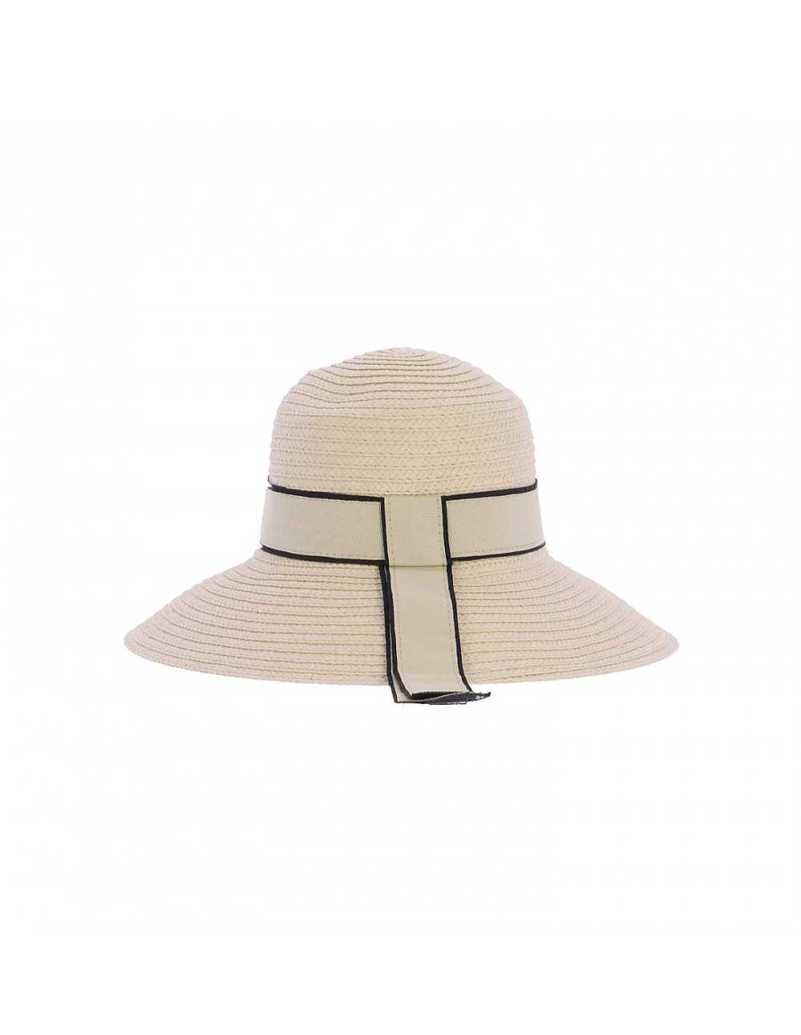 Complementos FOR TIME | Sombrero Cloche Yaiza De For Time Marfil