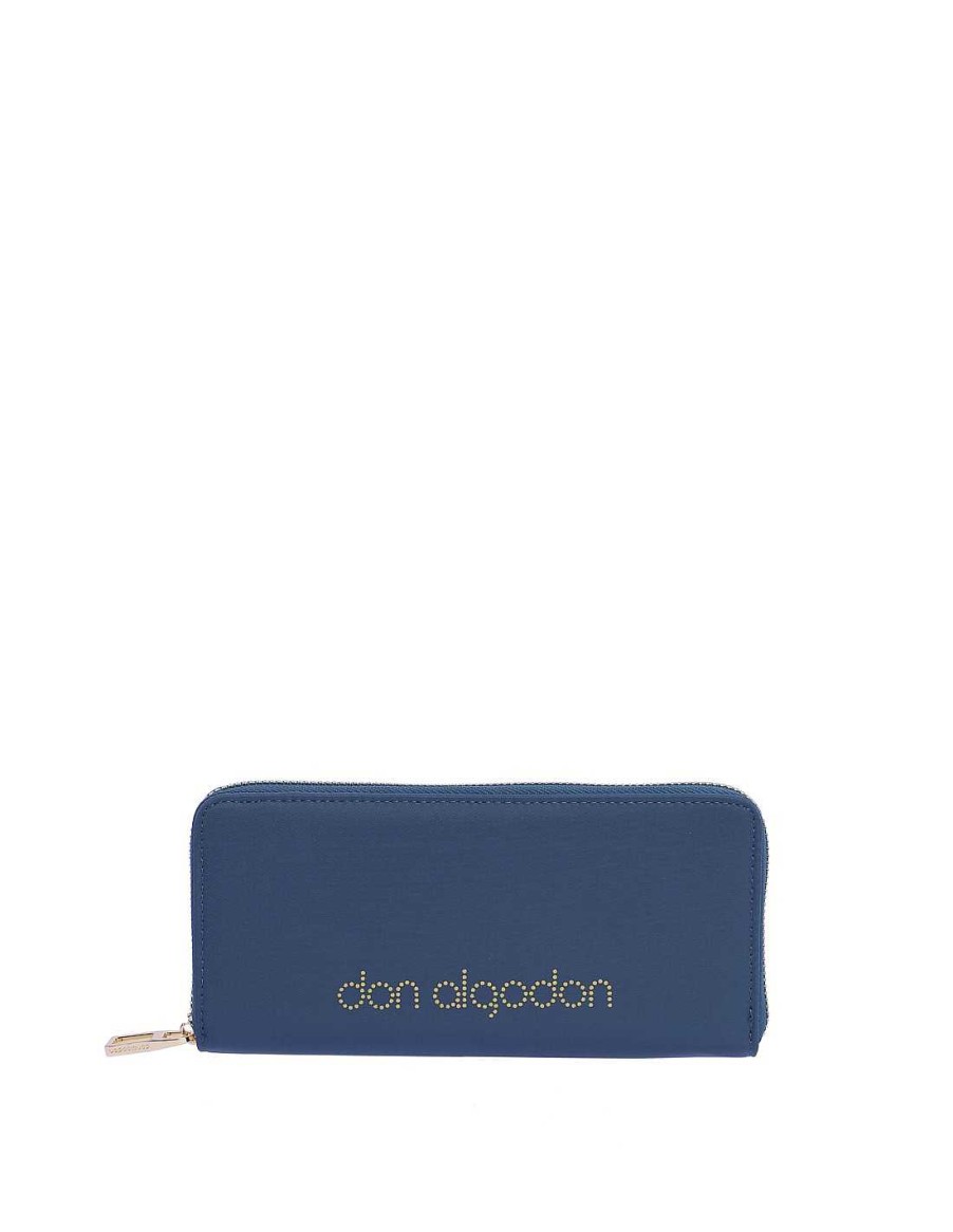 Carteras DON ALGODON | Cartera Para Mujer Don Algodon Maribel Con Cremallera Azul