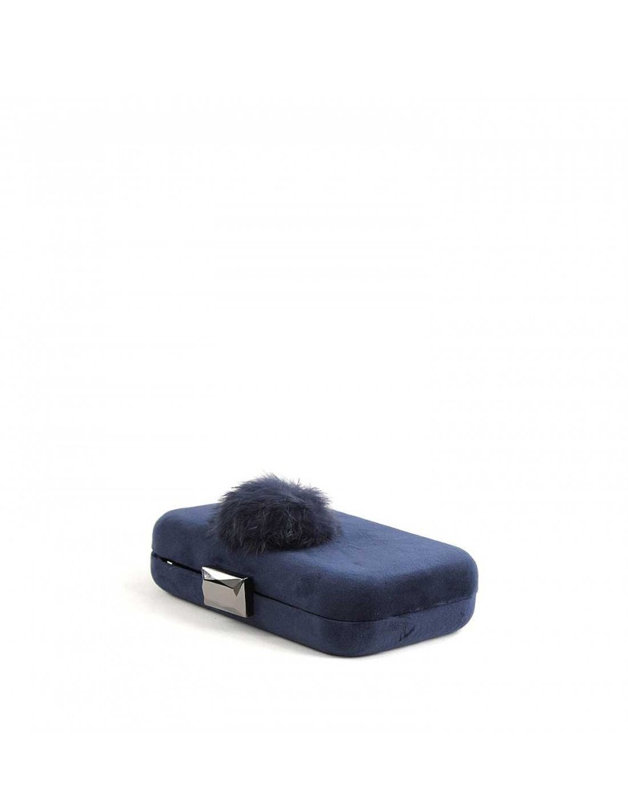 Bolsos EFERRI | Bolso De Fiesta Clutch Rabbit De Eferri Azul