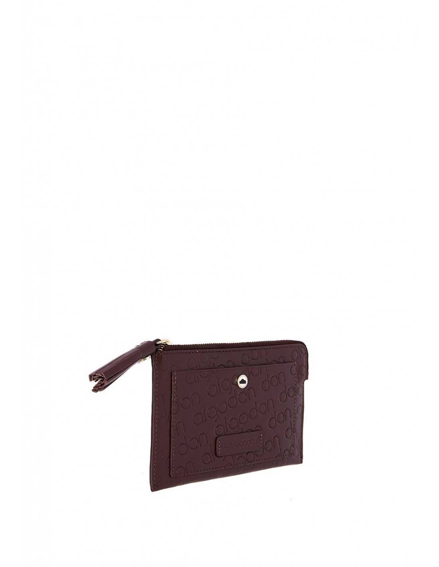 Carteras DON ALGODON | Monedero Tarjetero Wki4761 Piel Don Algodon Morado