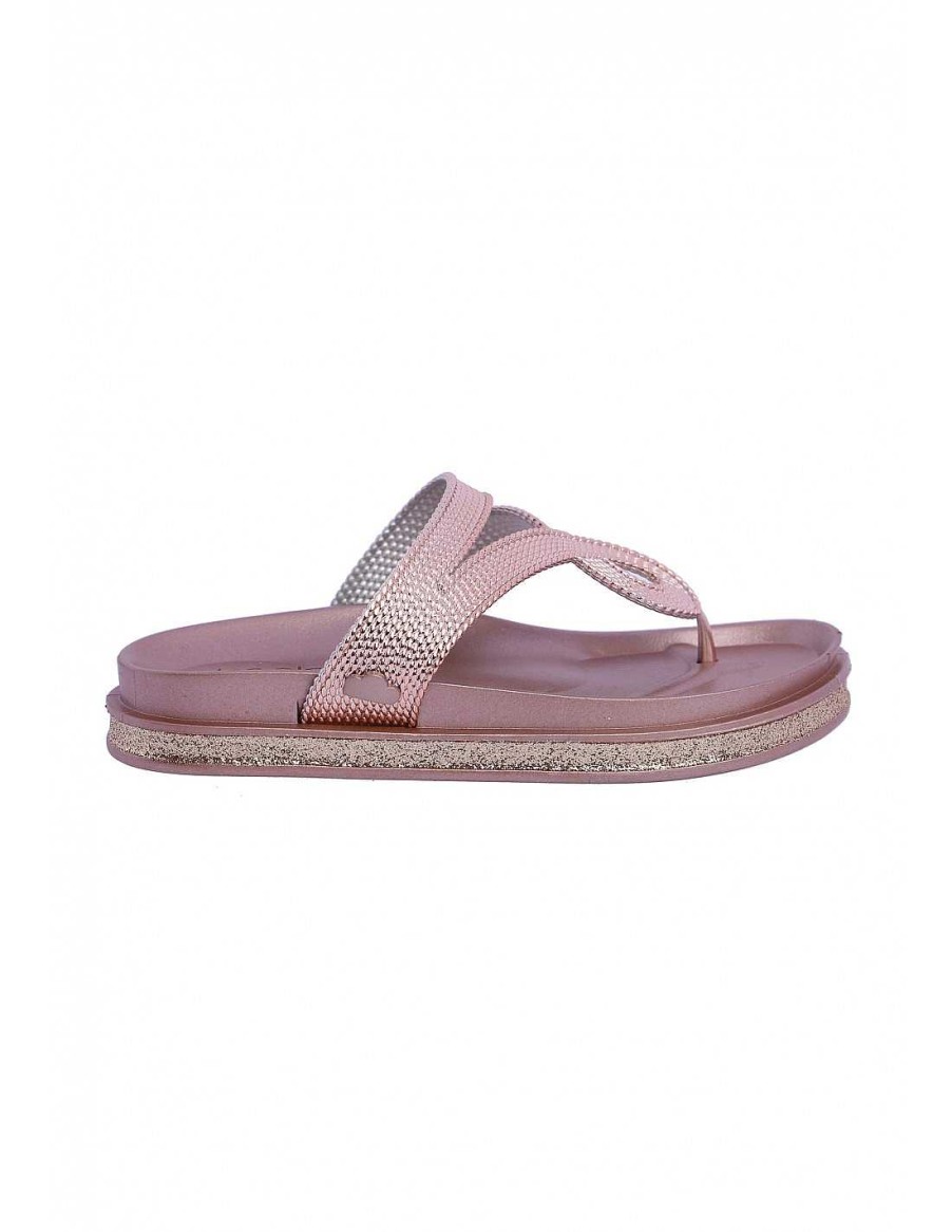 Calzado DON ALGODON | Chanclas De Dedo Para Mujer Don Algodon Marsella Plata