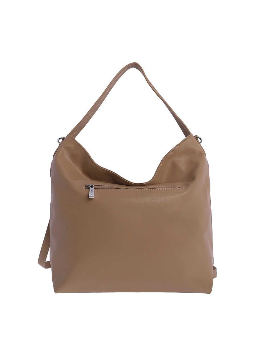 Bolsos AMICHI | Bolso Shopper Para Mujer Amichi Paula De Piel Sintetica Con Cremallera Azul