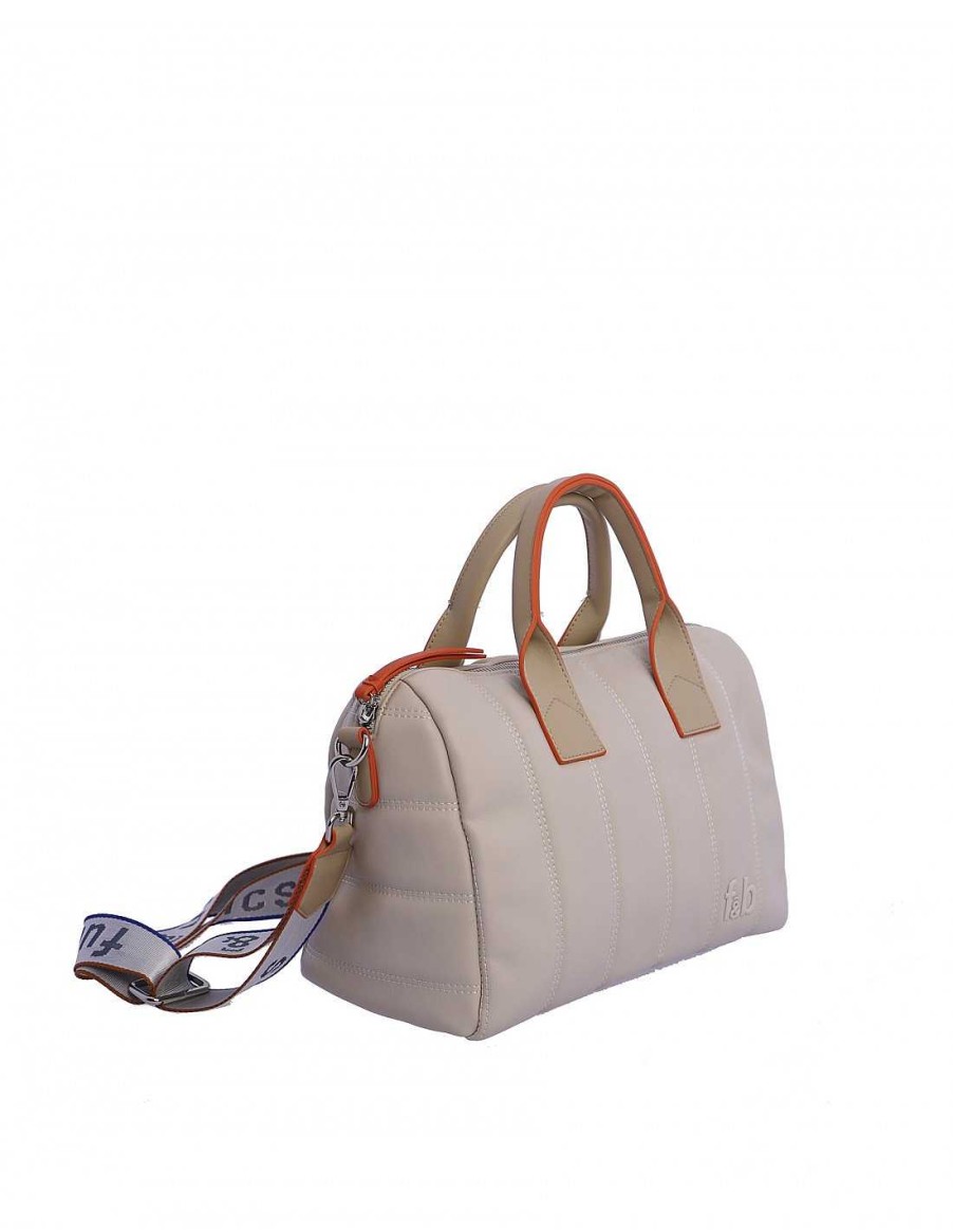 Bolsos Fun&Basics | Bolso De Mano Para Mujer Fun And Basics Katy De Piel Sintetica Beige