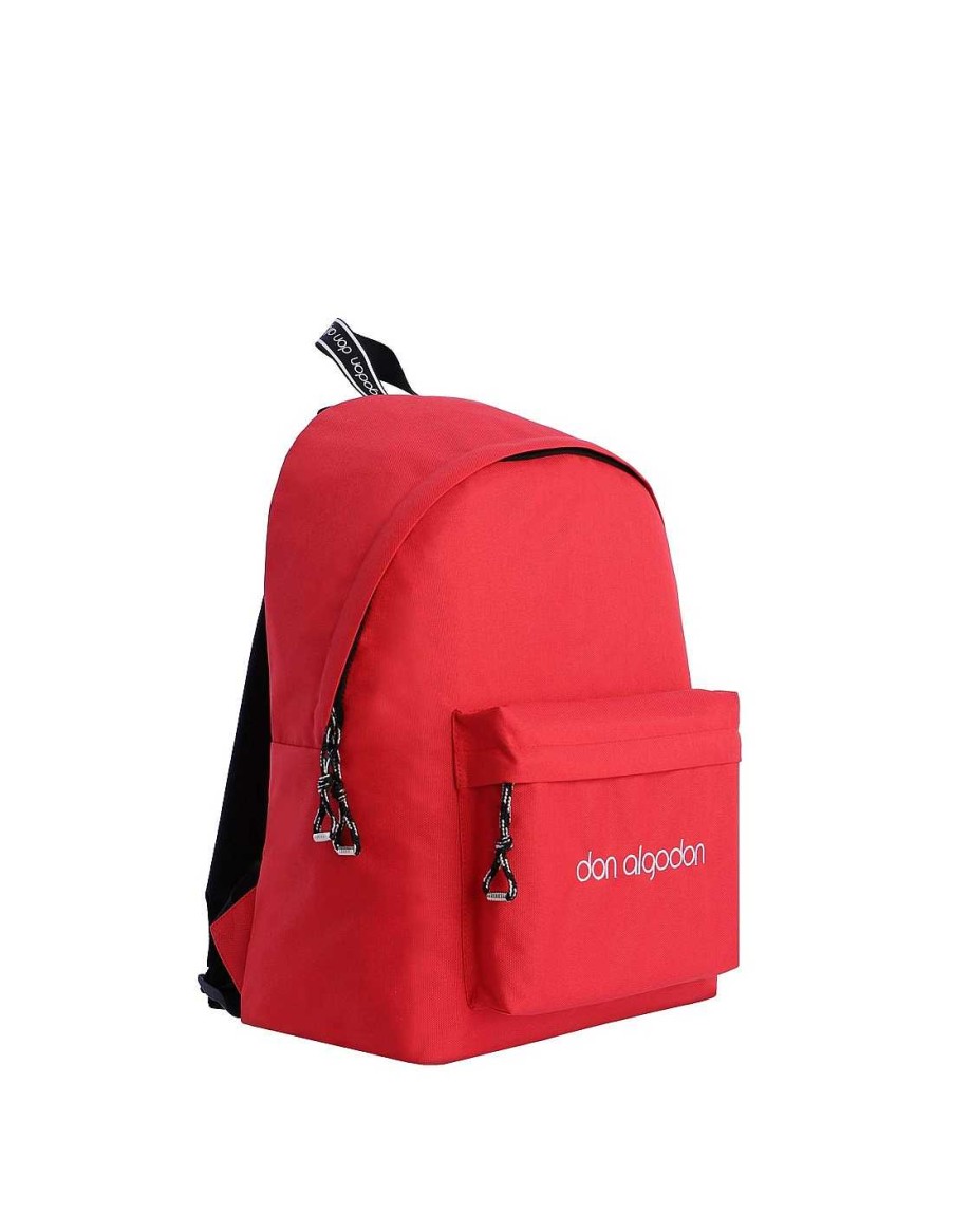 Bolsos DON ALGODON | Mochila Con Estuche Para Mujer Don Algodon Atina De Nylon Con Cremallera Rojo