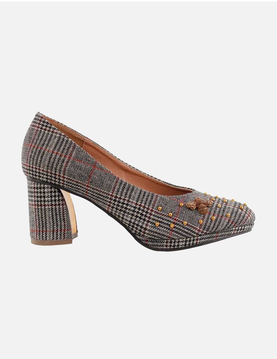 Calzado EFERRI | Zapato De Fiesta Abeja De Eferri Negro