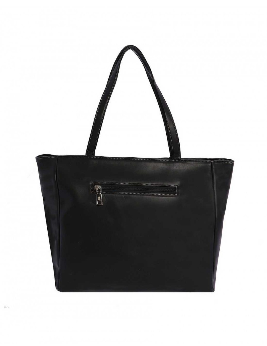 Bolsos Fun&Basics | Bolso Shopper Para Mujer Fun & Basics Shakira De Piel Sintetica Negro