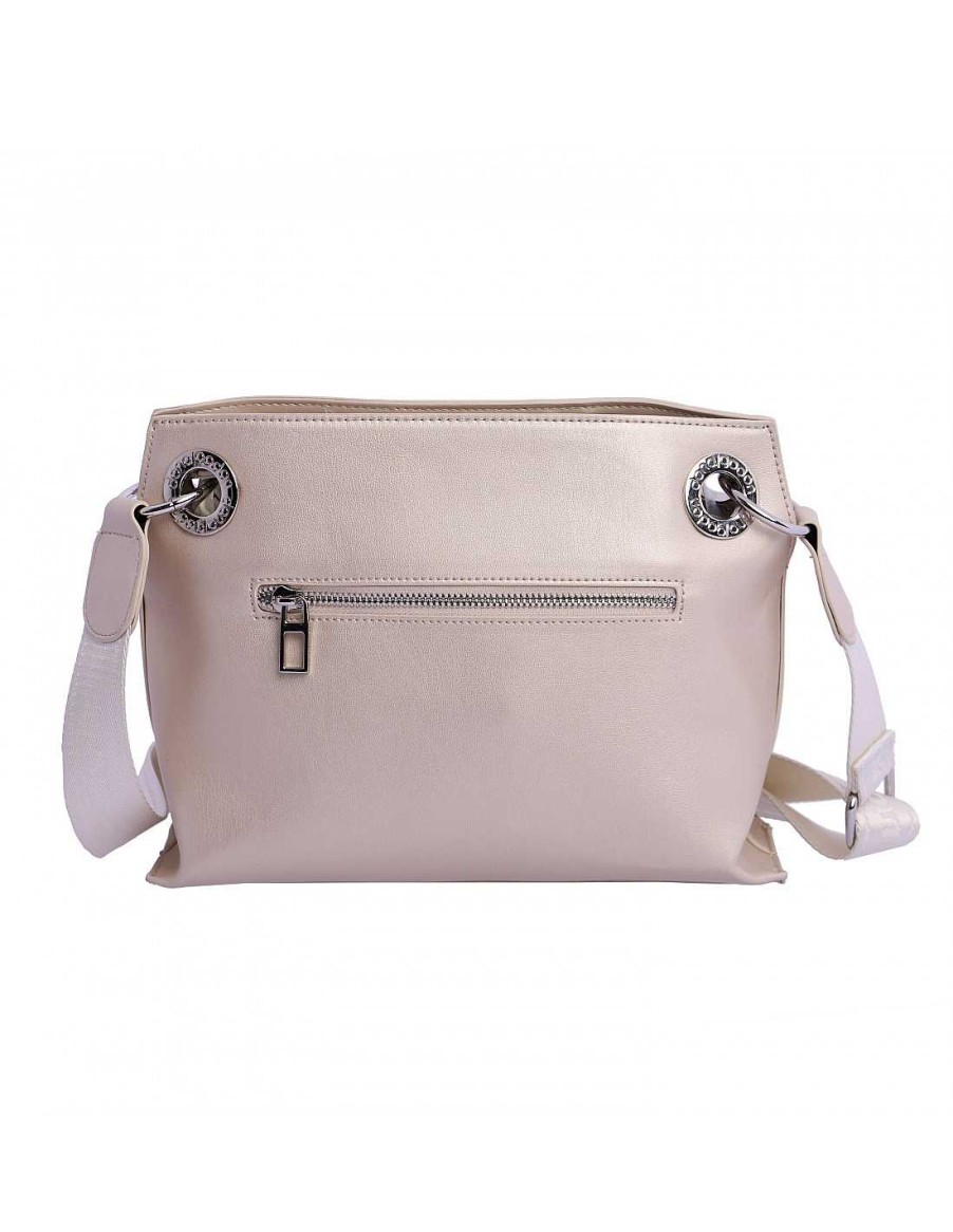 Bolsos DON ALGODON | Bolso Bandolera Para Mujer Don Algodon Gea De Piel Sintetica Beige